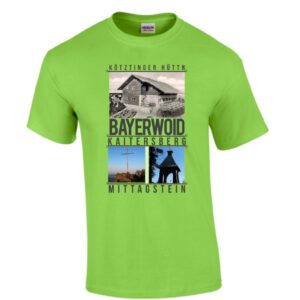 Shirt - Kötztinger Hütte, Kaitersberg, Mittagsstein - Herren